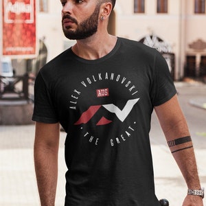 The Great Alexander Volkanovski Graphic Fighter Wear Unisex T-Shirt Black