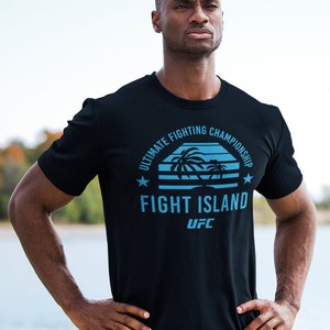 Fight Island Shades MMA Graphic Unisex T-Shirt image 1