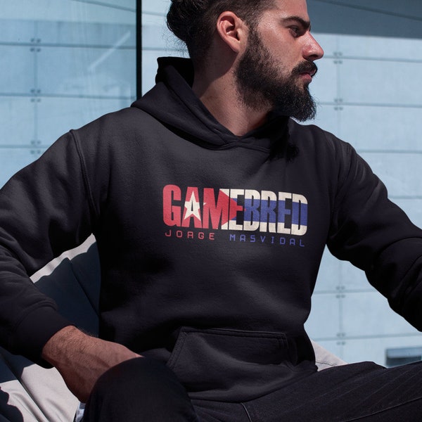 Gamebred Jorge Masvidal MMA Fighter Wear Unisex Hoodie