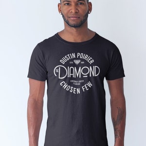 Dustin The Diamond Poirier MMA Fighter Wear Graphic Unisex T-Shirt Black