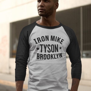 Iron Mike Tyson Classic Raglan 3/4 Unisex T-Shirt image 1