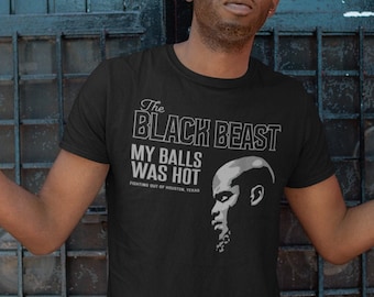 The Black Beast Derrick Lewis MMA Fighter Wear Graphic Unisex T-Shirt