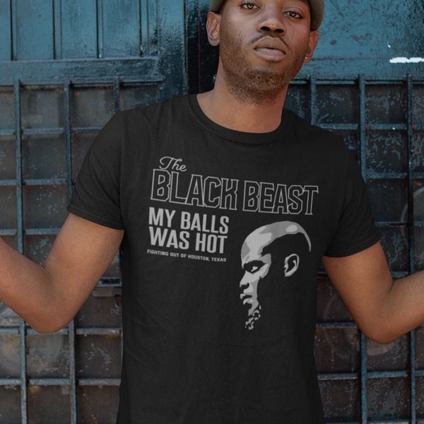 The Black Beast Derrick Lewis MMA Fighter Wear Graphic Unisex T-Shirt