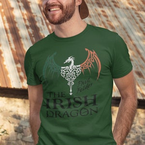 Paul Felder The Irish Dragon Graphic Unisex T-Shirt image 1