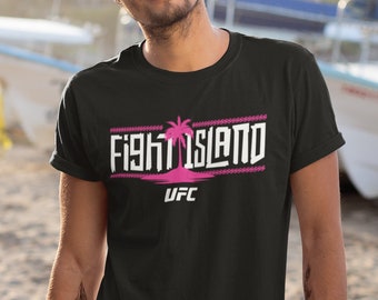 Fight Island Breezy Graphic MMA Fighter Wear Unisex T-Shirt