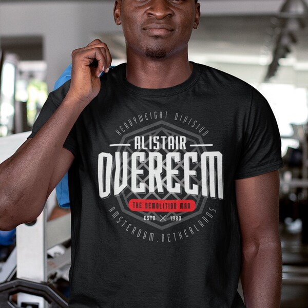 Alistair Overeem The Demolition Man Graphic Fighter Wear Unisex T-Shirt