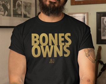 Jon Bones possiede la maglietta unisex Jones Graphic Fighter Wear