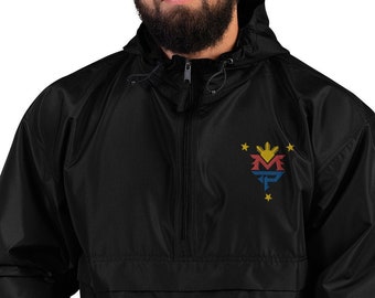 Classic Manny Pacquiao Embroidered Champion Packable Unisex Jacket