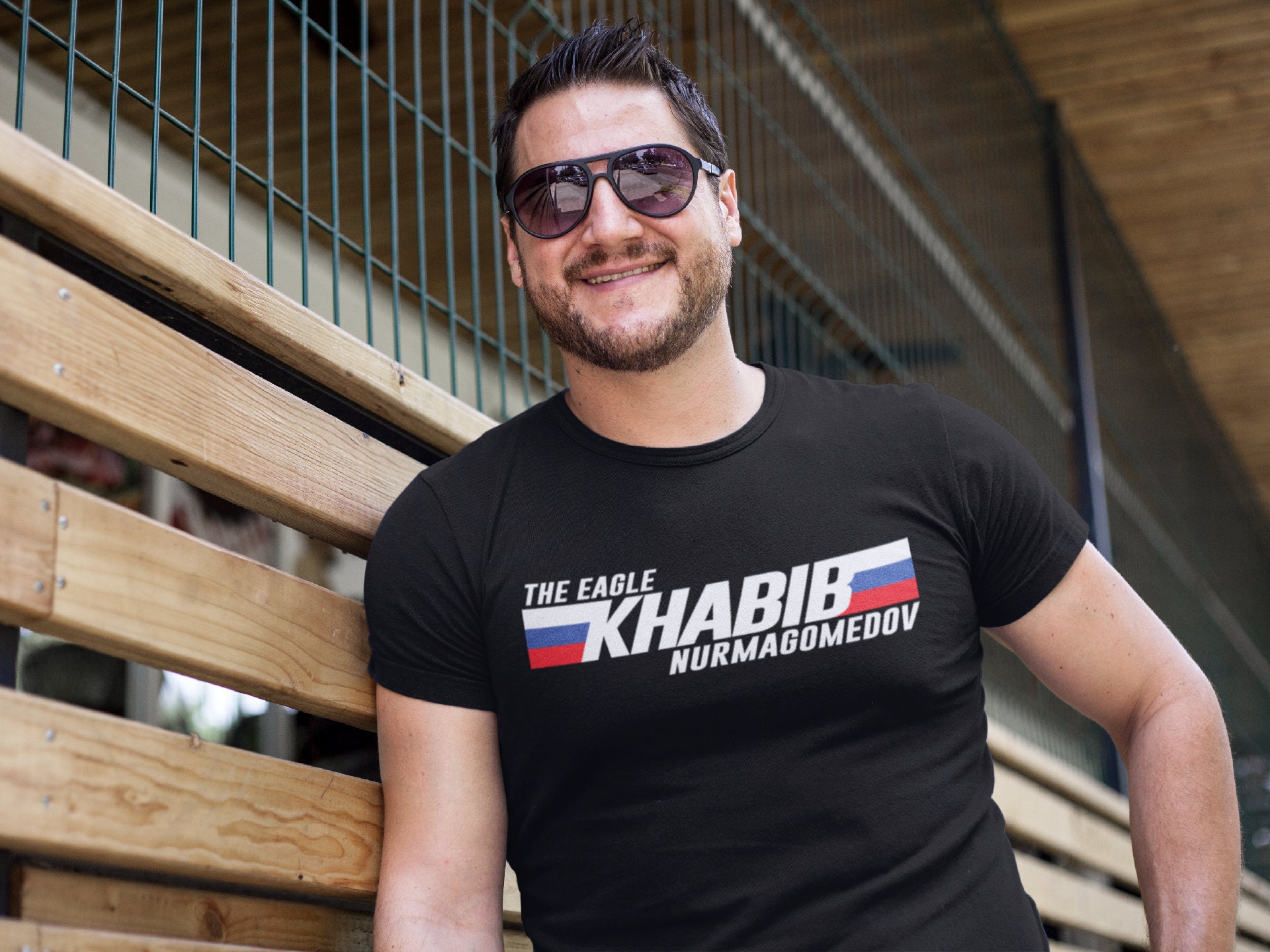 Khabib the eagle shirt Clearance