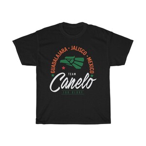 Team Canelo For Glory Boxing Legend Graphic Unisex T-Shirt image 3