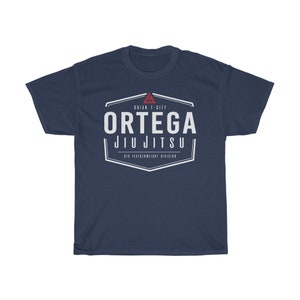 Brian Ortega Jiu Jitsu Graphic Fighter Wear Unisex T-Shirt Navy