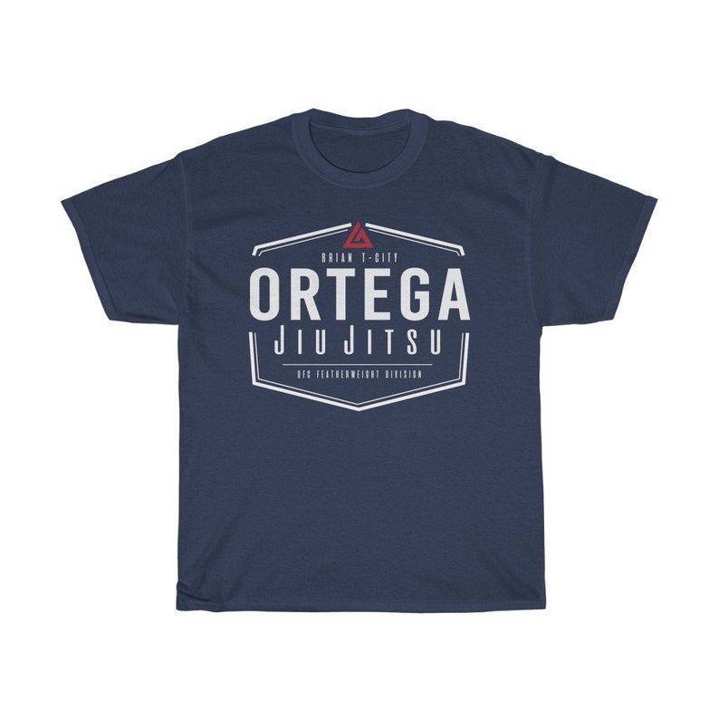 Brian Ortega Jiu Jitsu Graphic Fighter Wear Unisex T-Shirt Navy