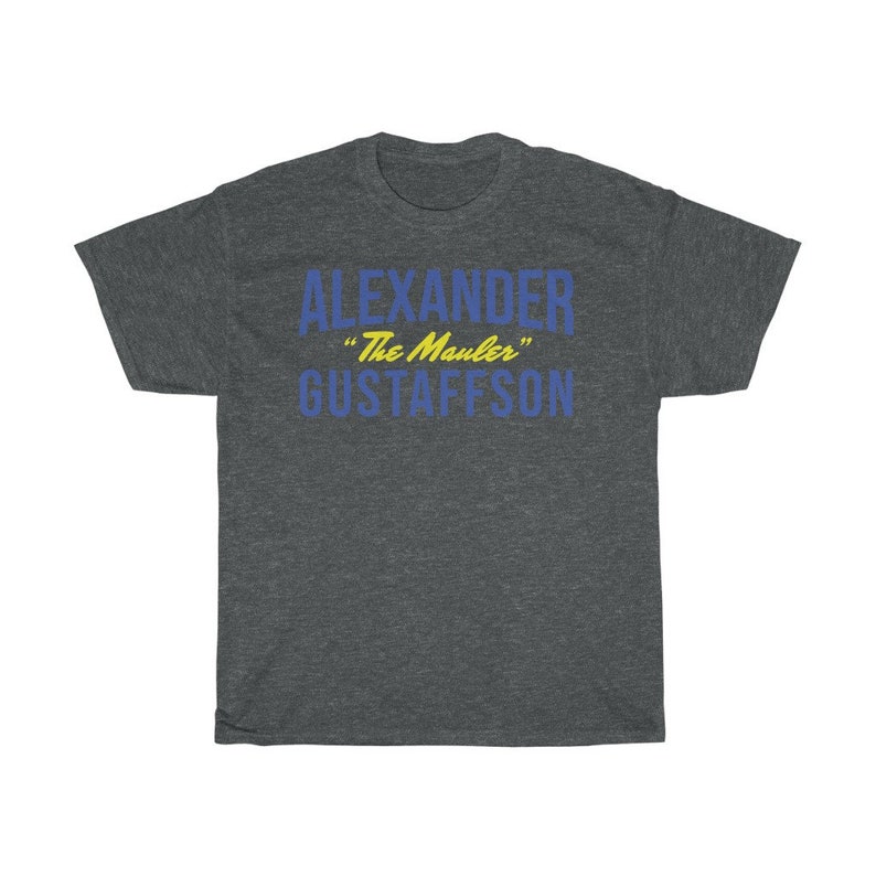 Alexander Gustafsson The Mauler Graphic Fighter Wear Unisex T-Shirt image 6