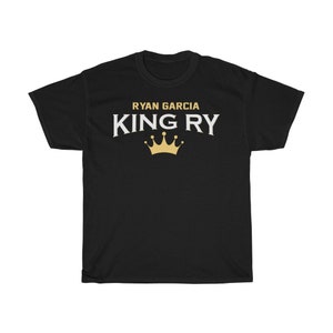 King Ryan Garcia Boxing Fighter Wear Unisex T-Shirt Black