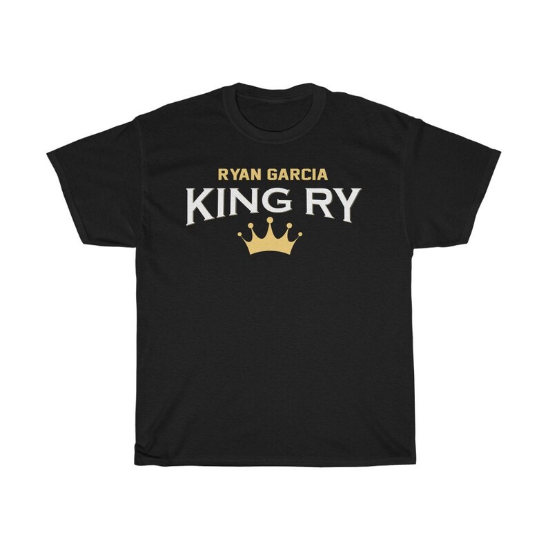 King Ryan Garcia Boxing Fighter Wear Unisex T-Shirt Black