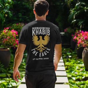 The Eagle Khabib Nurmagomedov Graphic Front & Back Unisex T-Shirt image 3