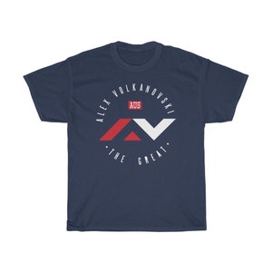 The Great Alexander Volkanovski Graphic Fighter Wear Unisex T-Shirt Navy