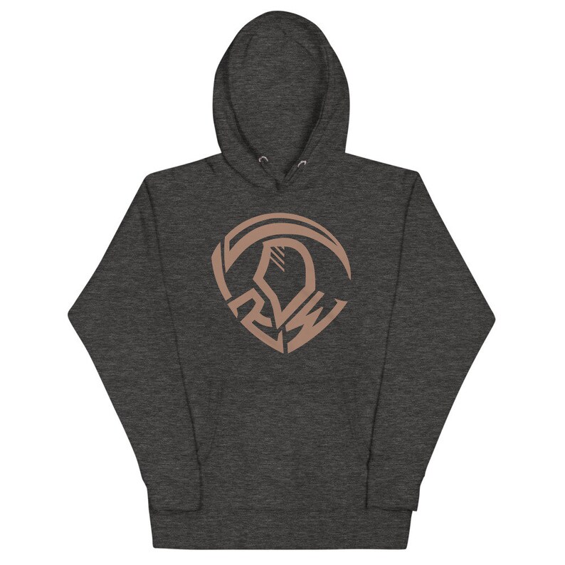 The Reaper Gold Fighter Wear Unisex Hoodie Charcoal Heather