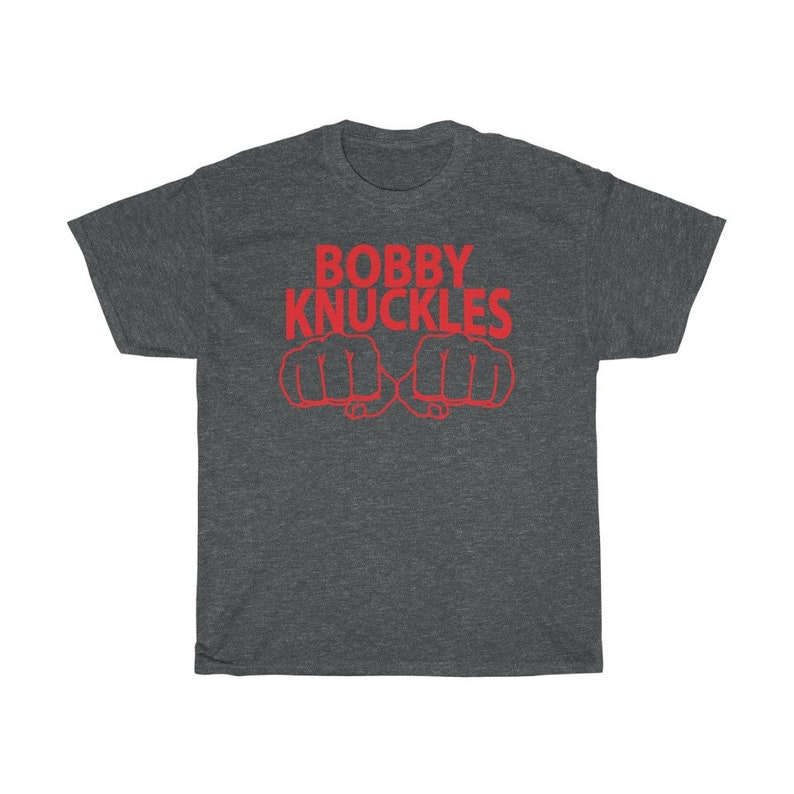 Bobby Knuckles Robert Whittaker Fighter Wear Unisex T-Shirt Dark Heather
