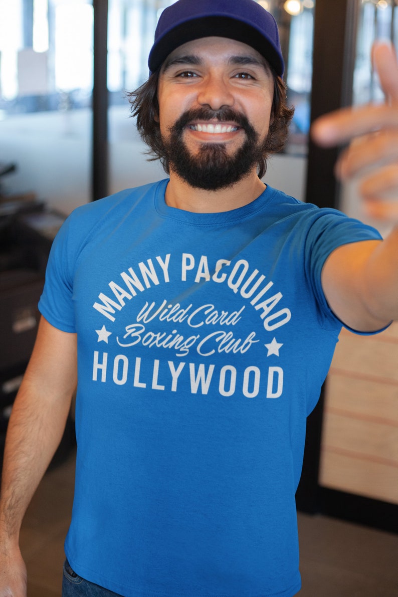 Manny Pacquiao Wild Card Boksen Hollywood Unisex T-Shirt afbeelding 1