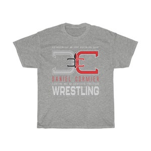 DC Daniel Cormier MMA Fighter Wear Graphic Unisex T-Shirt Sport Grey