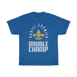 Daniel Cormier DC Double Champ MMA Fighter Wear Unisex T-Shirt Royal