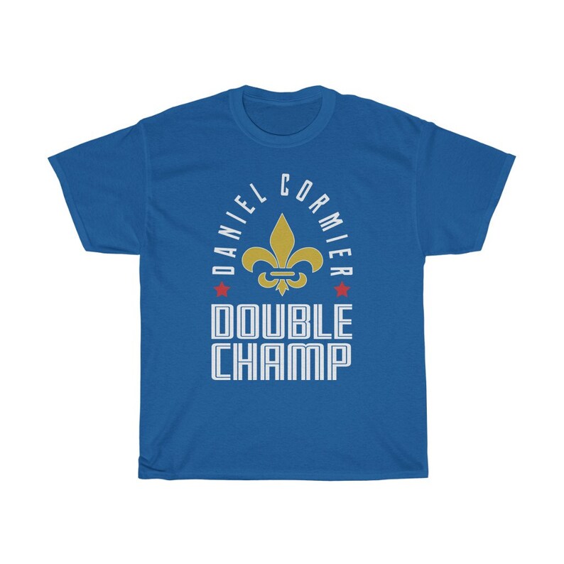 Daniel Cormier DC Double Champ MMA Fighter Wear Unisex T-Shirt Royal