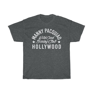 Manny Pacquiao Wild Card Boxing Hollywood Unisex T-Shirt Dark Heather