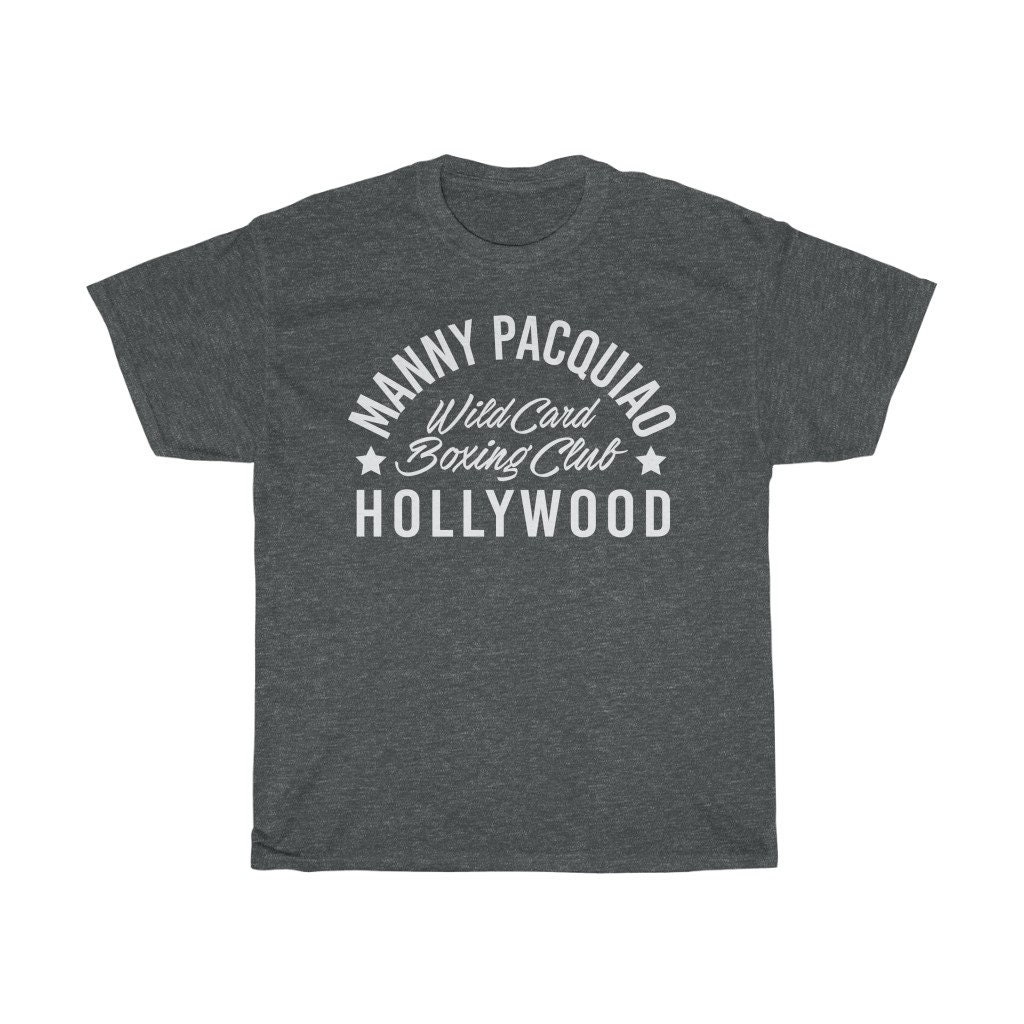 Manny Pacquiao Wild Card Boxing Hollywood Unisex Tshirt Etsy