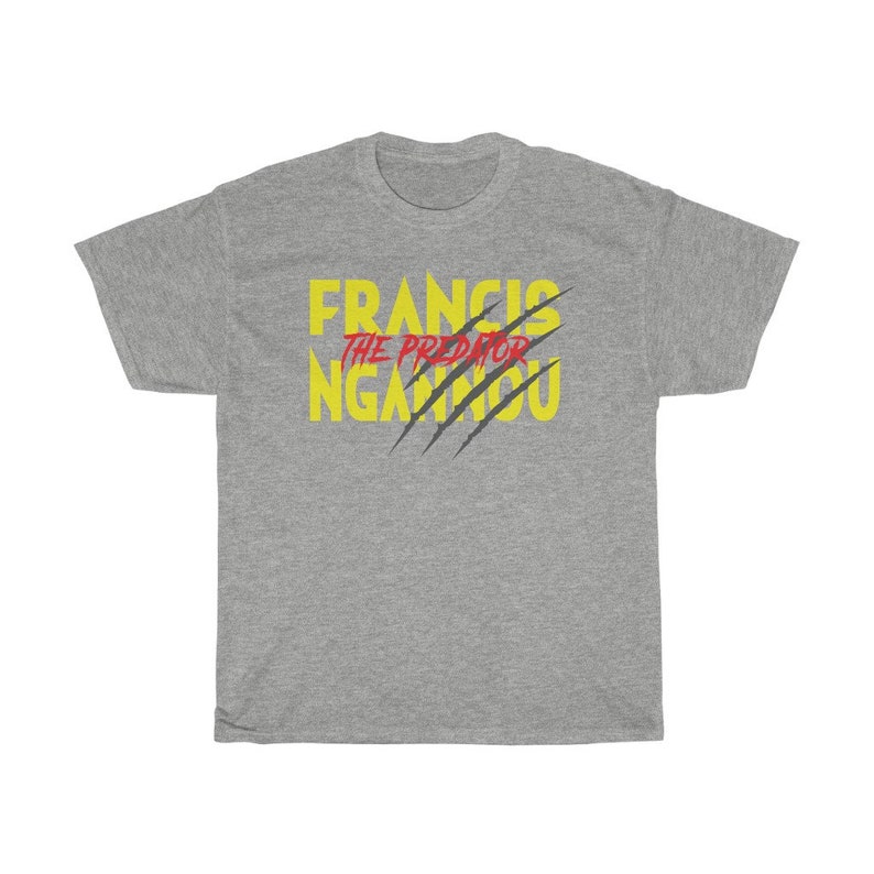 Francis The Predator Ngannou Fighter Wear Unisex T-Shirt image 5