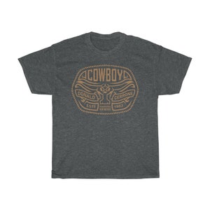 Cowboy Donald Cerrone MMA Fighter Wear Unisex T-Shirt Dark Heather