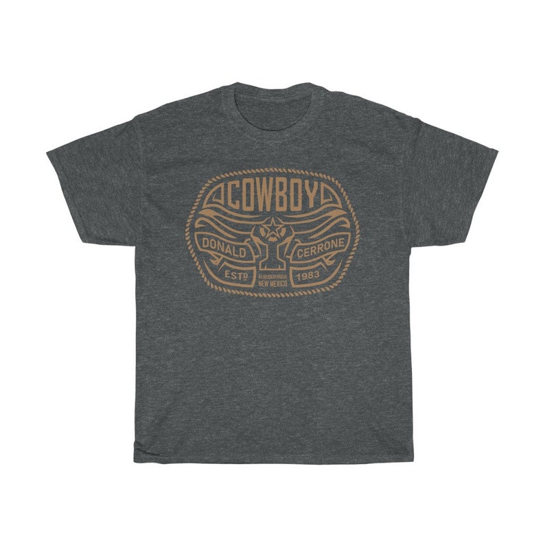 Cowboy Donald Cerrone MMA Fighter Wear Unisex T-Shirt image 3