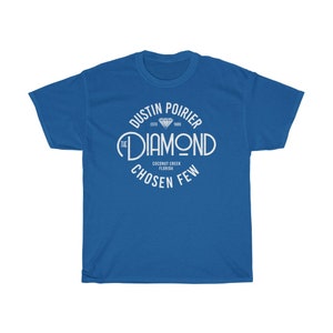 Dustin The Diamond Poirier MMA Fighter Wear Graphic Unisex T-Shirt Royal