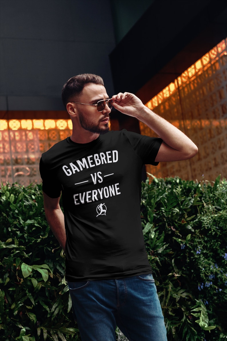 Gamebred Vs Everyone Jorge Masvidal Graphic Unisex T-Shirt image 1