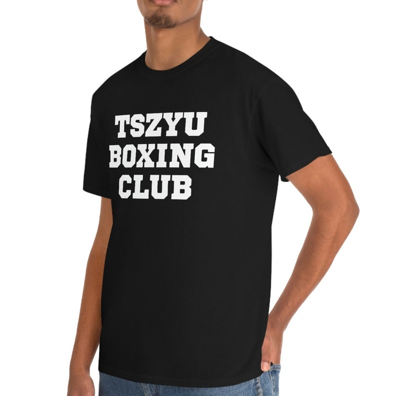 Team Tszyu Boxing Club Front & Back Graphic Fighter Wear Unisex T-Shirt image 5