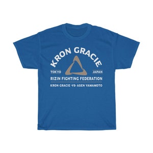 Kron Gracie Tokyo Japan Graphic Unisex T-Shirt Royal