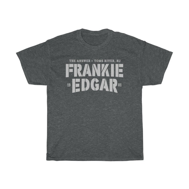 The Answer Frankie Edgar Graphic Fighter Wear Unisex T-Shirt Dark Heather