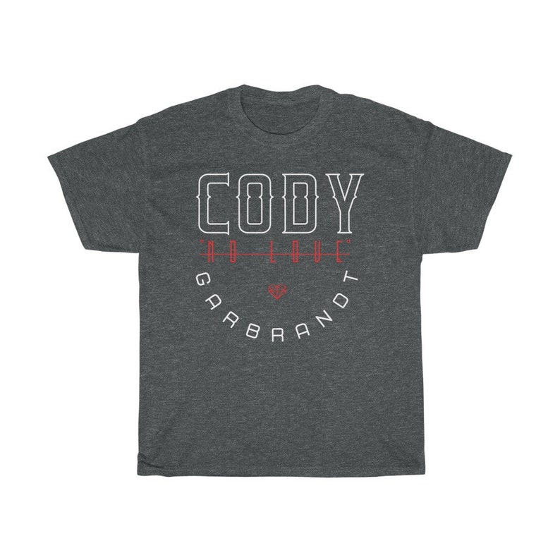 Cody Garbrandt No Love Graphic Fighter Wear Unisex T-Shirt Dark Heather