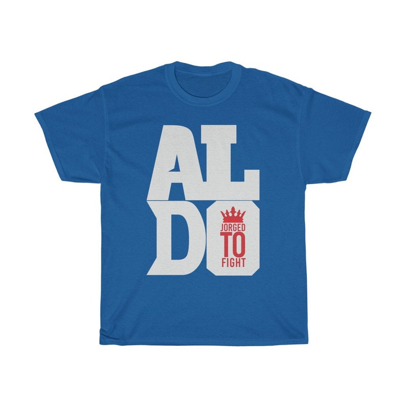 Jose Aldo Graphic MMA Fighter Wear Unisex T-Shirt Royal