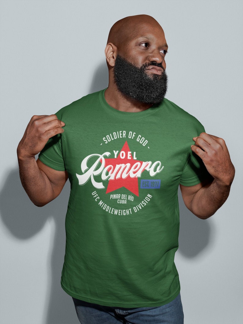 Yoel Romero Soldier of God Graphic Unisex T-Shirt image 1