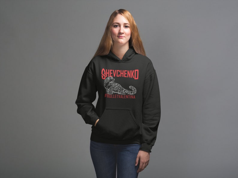 Valentina Bullet Shevchenko WMMA Fighter Wear Graphic Unisex Hoodie image 1