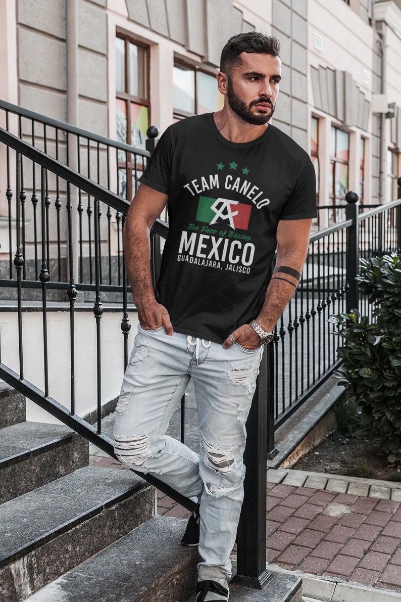 Team Canelo Mexico Boxing Legend Graphic Unisex T-Shirt image 1