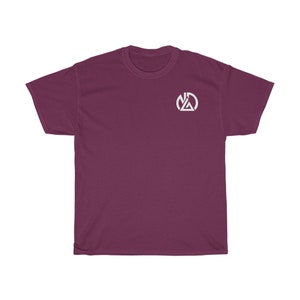 Nick Diaz Jiu Jitsu Front & Back Graphic Logo Unisex T-Shirt Maroon