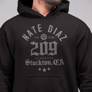 Nate Diaz 209 Stockton Slap Graphic Unisex Hoodie image 1