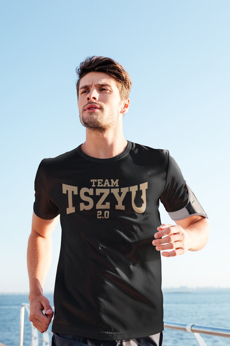 Tim Tszyu Graphic Fighter Wear Unisex T-Shirt Black