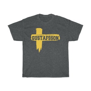 Alexander The Mauler Gustafsson MMA Fighter Wear Unisex T-Shirt Dark Heather