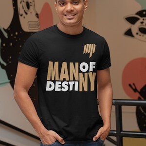 Man Of Destiny Team Manny Pacquiao Front & Back Graphics Unisex T-Shirt image 3