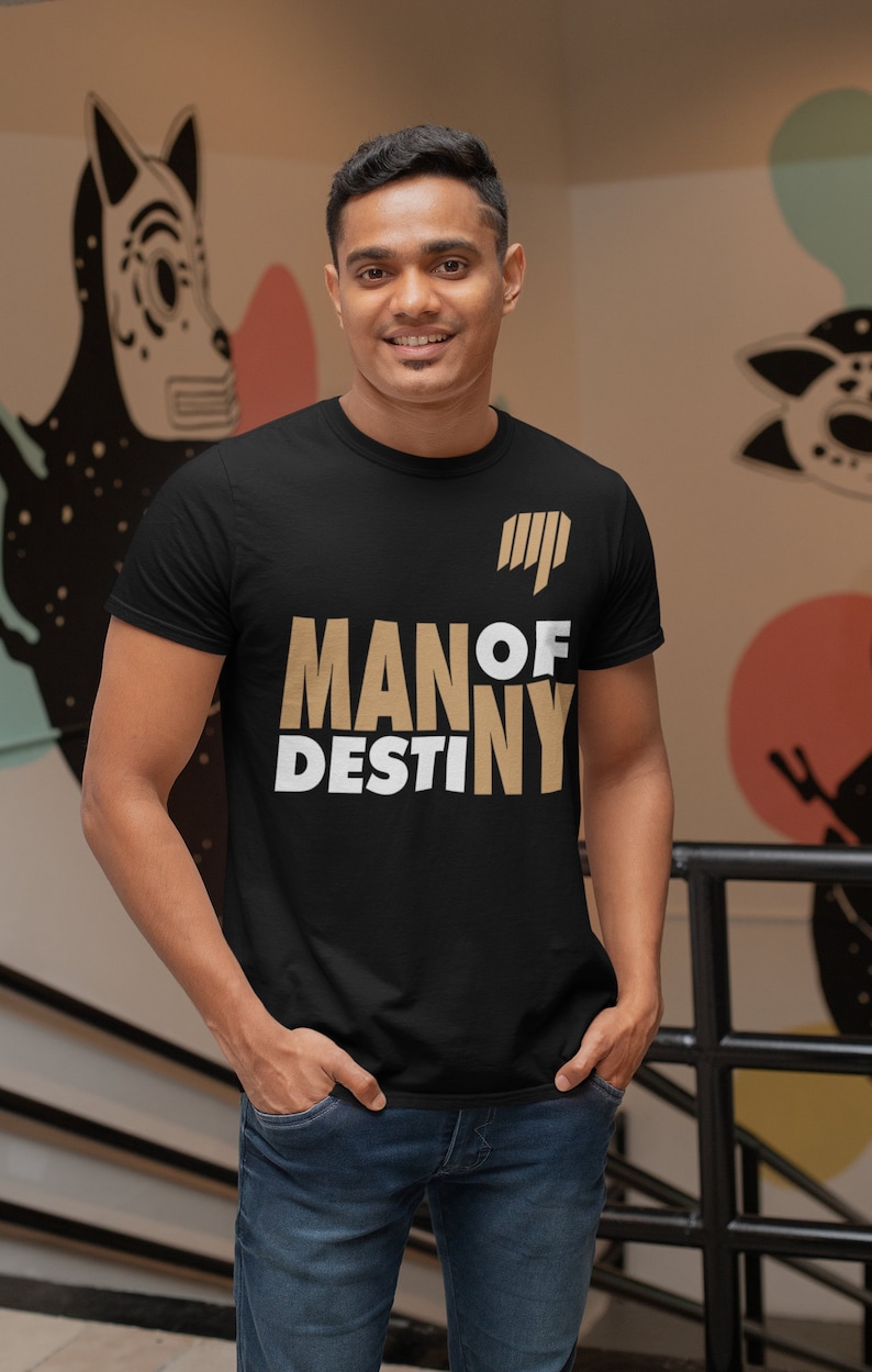 Man Of Destiny Team Manny Pacquiao Front & Back Graphics Unisex T-Shirt image 3