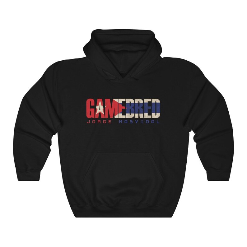 Gamebred Jorge Masvidal MMA Fighter Wear Unisex Hoodie image 3