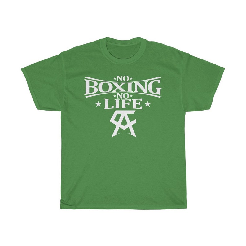 No Boxing No Life Classic Team Canelo Boxing Camp Graphic Unisex T-Shirt Kelly Green